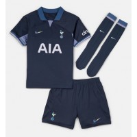 Camiseta Tottenham Hotspur Pedro Porro #23 Visitante Equipación para niños 2023-24 manga corta (+ pantalones cortos)
